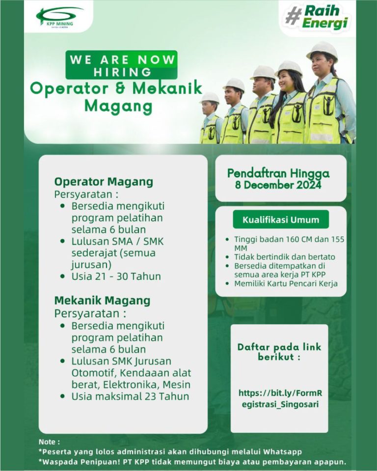 KPP NOV ASLI MAGANG