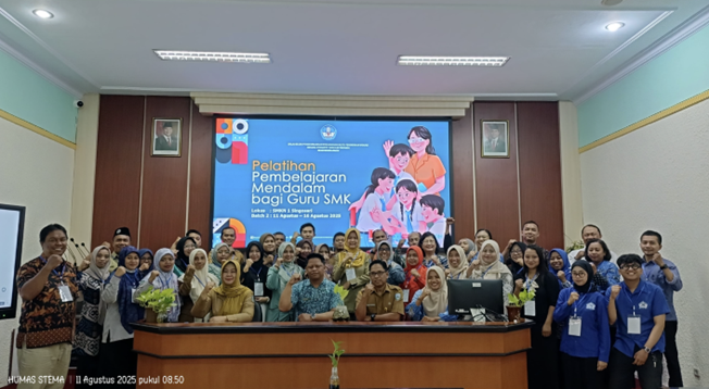 SMKN 1 Singosari Menjadi Tuan Rumah Kegiatan Pembelajaran Mendalam Guru SMK se-Kabupaten Malang