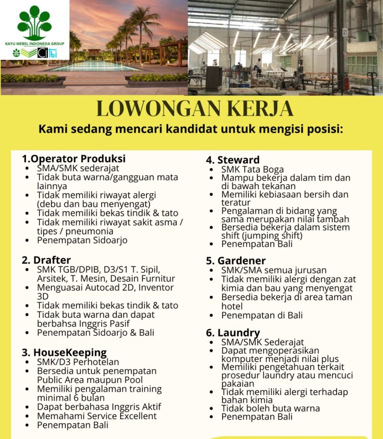 PT. KAYU MEBEL INDONESIA JAN