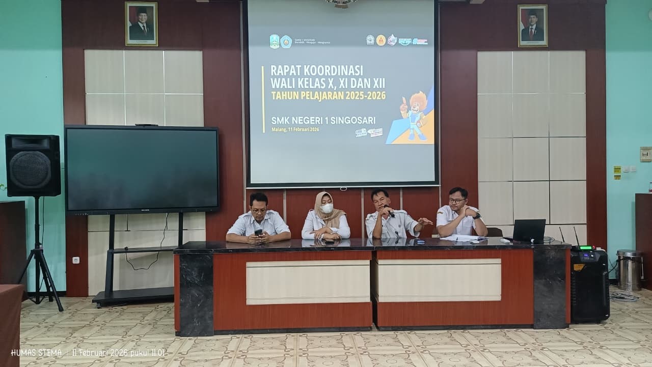 Rapat Koordinasi Wali Kelas: Penyamaan Persepsi dan Penguatan Budaya K3